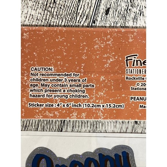 2009 Snoopy 5 Packs Of Stickers To Celebrate PEANUTS 60 YEARS 2 Sheets Each - Picture 5 of 6